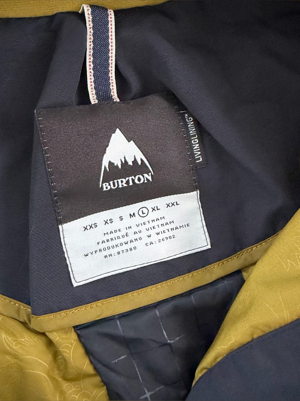 Burton Coat Womens Large Black Chuteout Anorak Pullover DryRide New - Picture 5 of 13